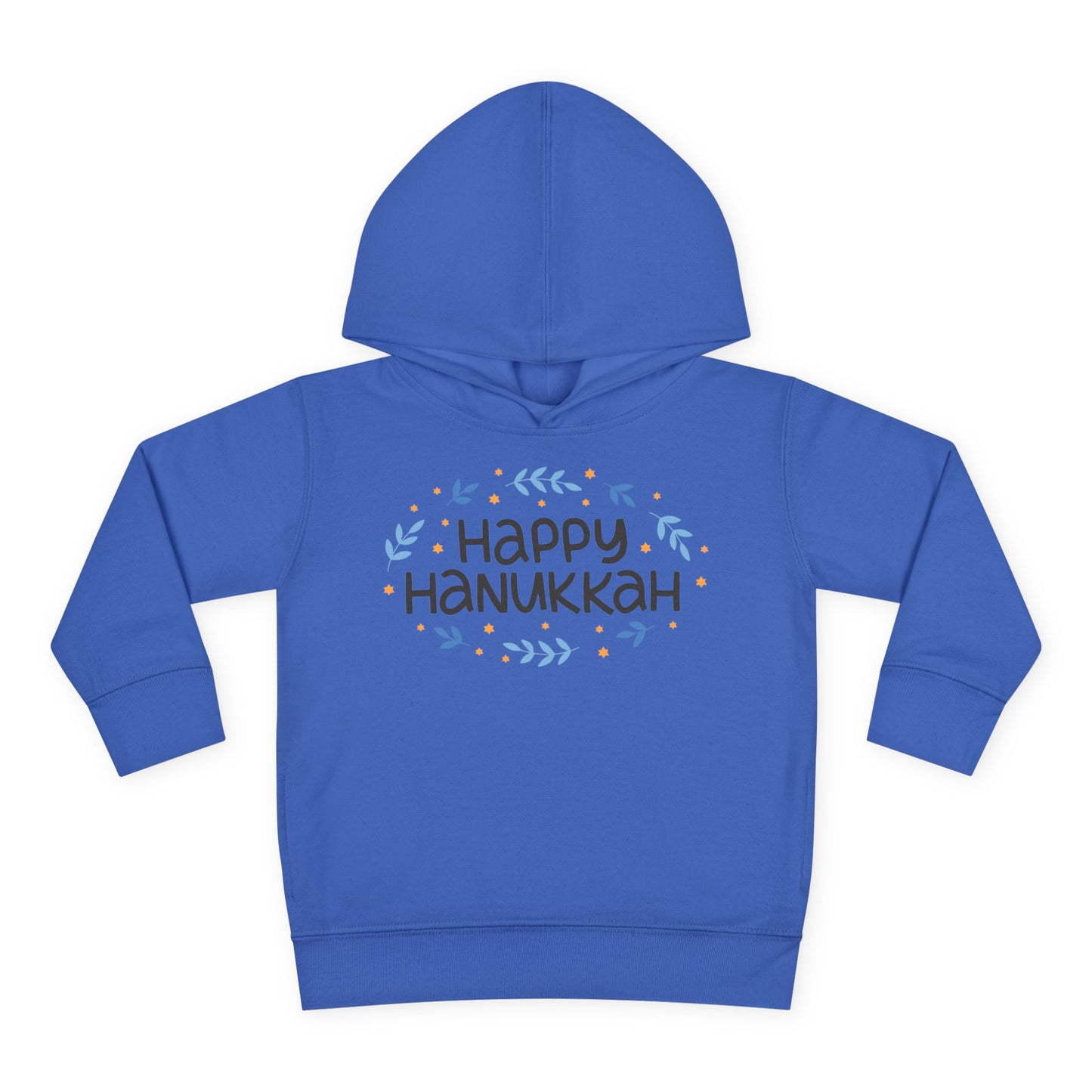 Happy Hanukkah 4 Toddler Pullover Fleece Hoodie