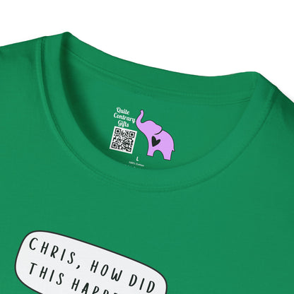 Christmas Tree How Did This Happen? Adult T-shirt