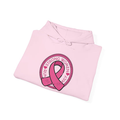 Strong Women Run In My Family Heavy Blend™ Hooded Sweatshirt