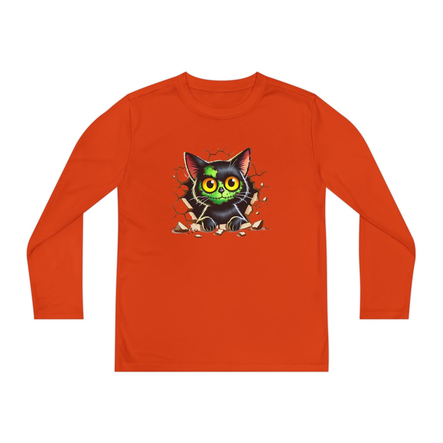 Zombie Kitty Youth Long Sleeve Tee