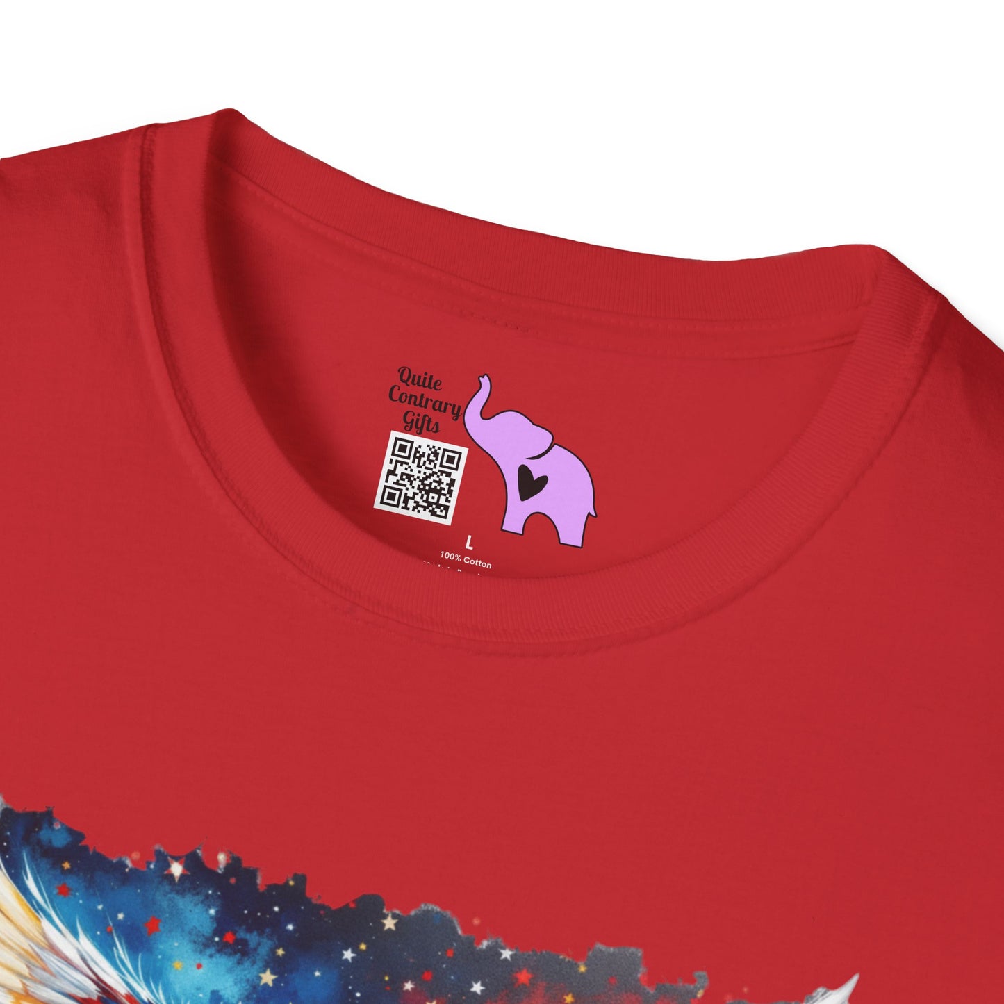 American Bald Eagle in Flight Adult T-shirt