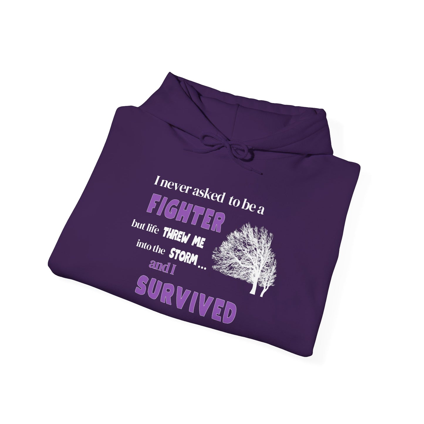I Never Asked To Be a Fighter... Heavy Blend™ Hooded Sweatshirt