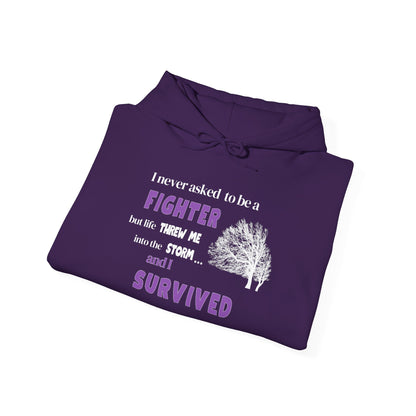 I Never Asked To Be a Fighter... Heavy Blend™ Hooded Sweatshirt