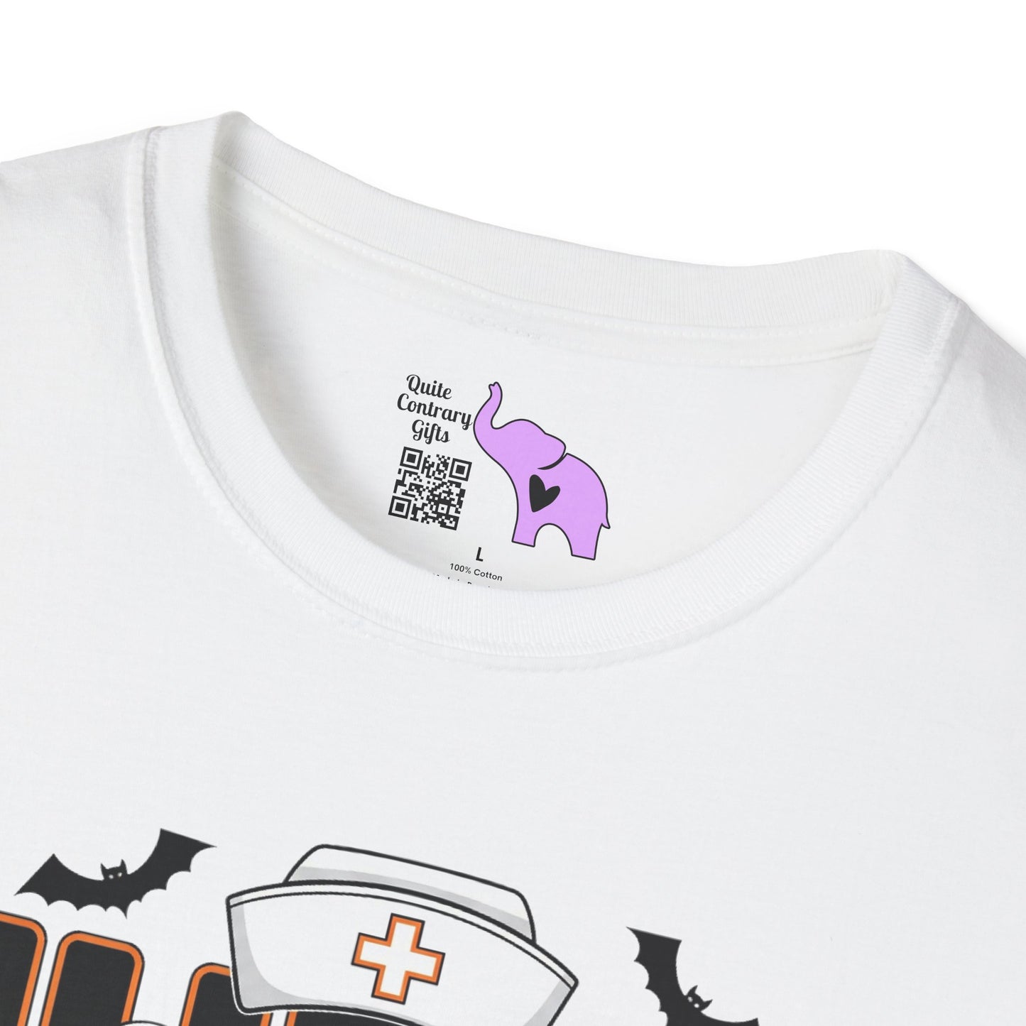 Fun Halloween Nurse Adult T-shirt