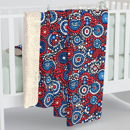 Patriot Pulse Fleece Blanket