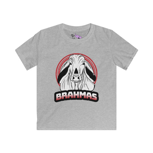 Brahmas Circle Youth Softstyle Tee