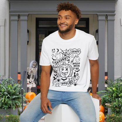 Scary Spooky Halloween Y'all Adult T-shirt