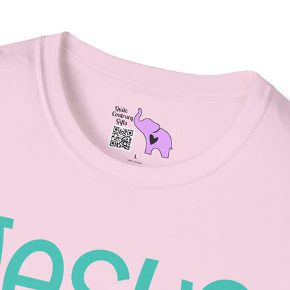 Jesus Is My Rock & That's How I Roll Adult T-shirt