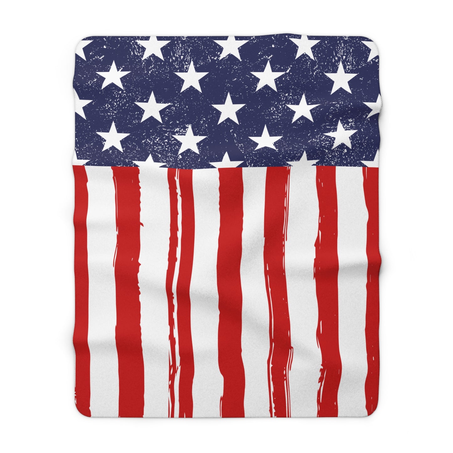 Ol' Glory Sherpa Fleece Blanket