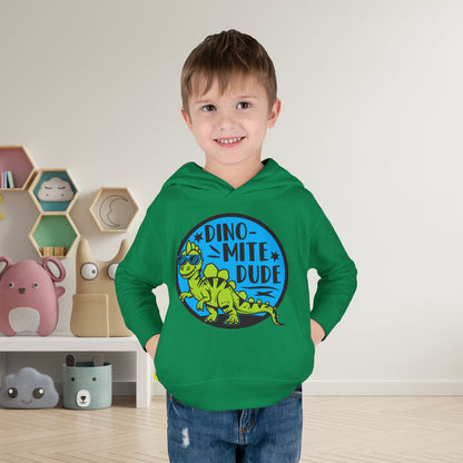 Dino-Mite Dude Toddler Hoodie