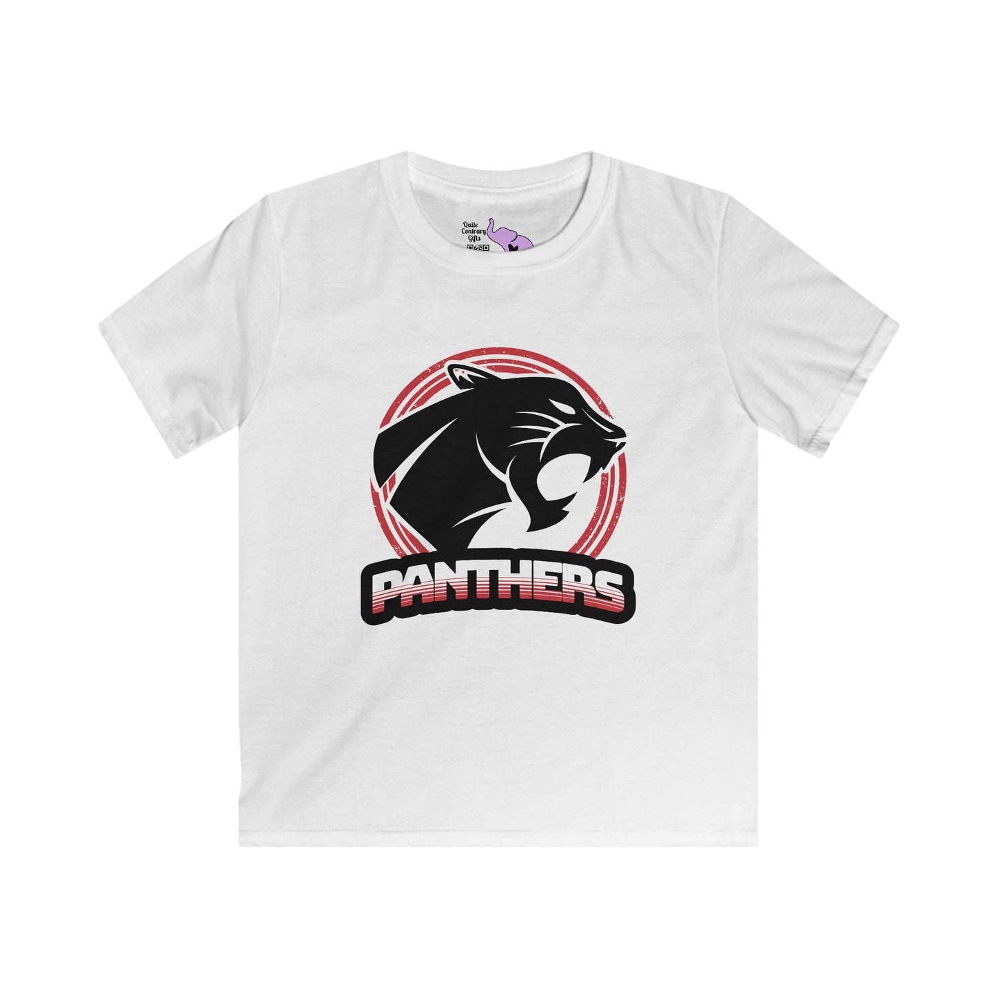 Panthers Circle Youth Softstyle Tee