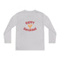 Happy Hanukkah Youth Long Sleeve Tee