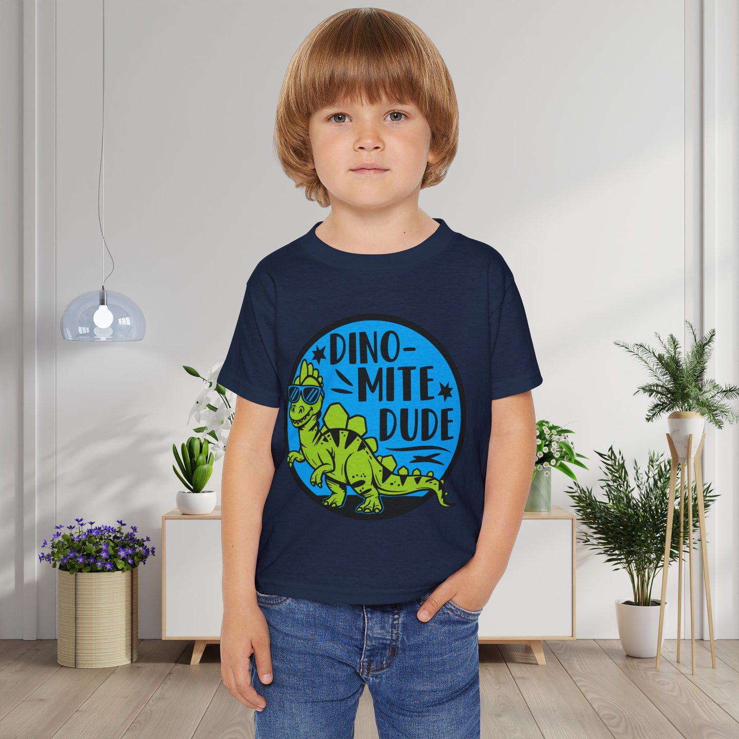Dino-Mite DudeHeavy Cotton™ Toddler T-shirt