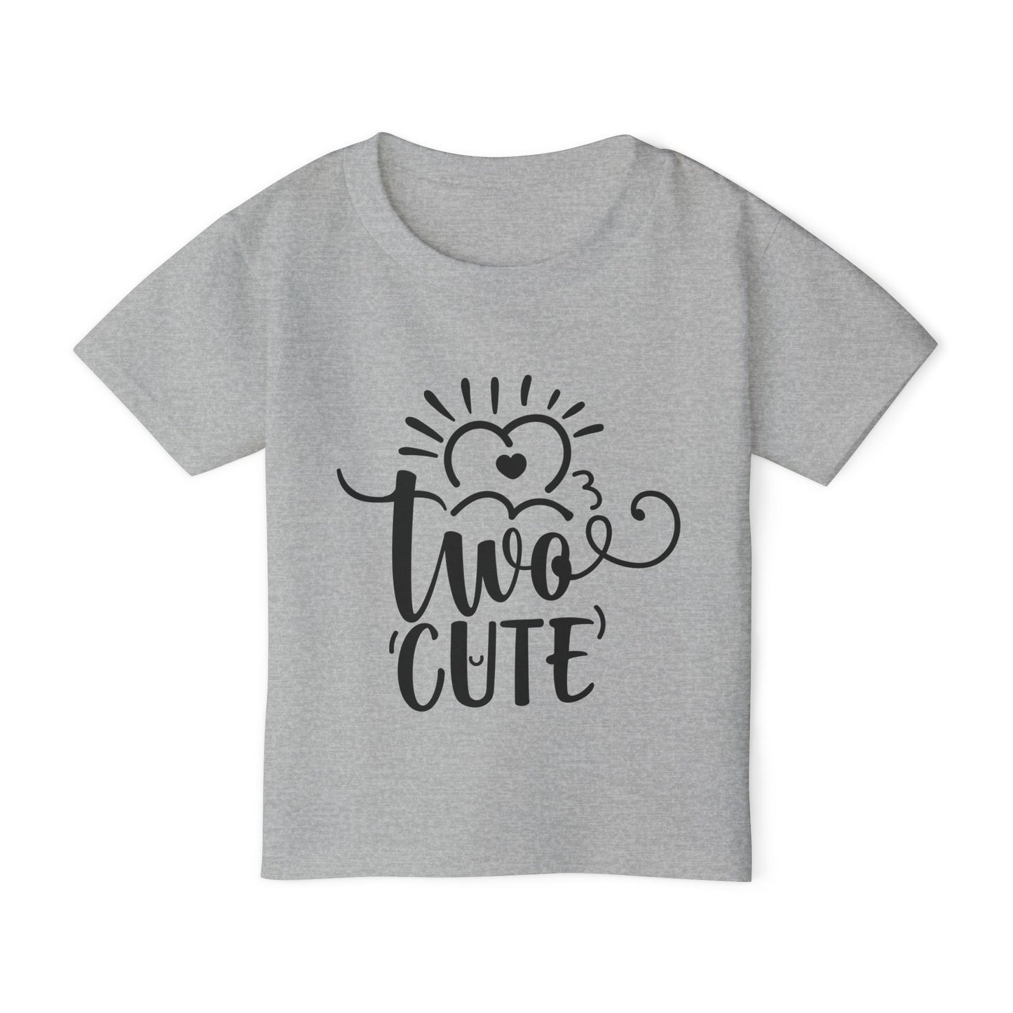 Two Cute Heavy Cotton™ Toddler T-shirt