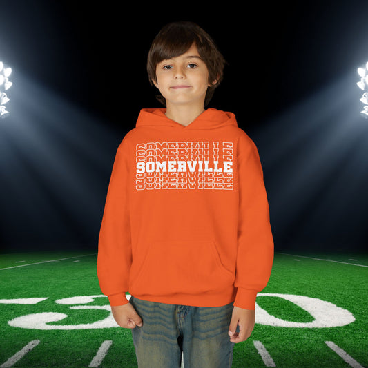Somerville (Stacked) Youth Heavy Blend Hoodie