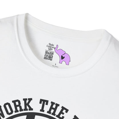 I Work The Pole So She Doesnt Have To Adult T-shirt