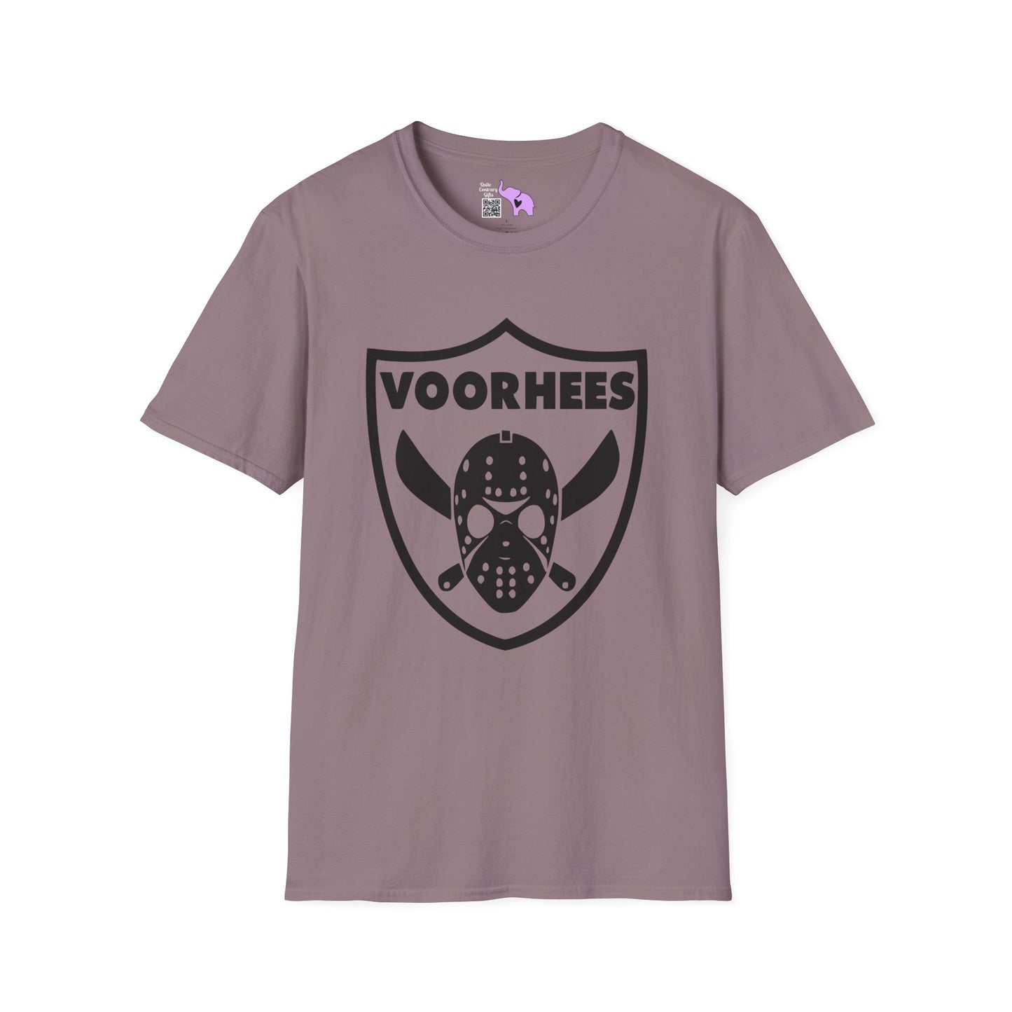 Jason Voorhees Hockey Shield Adult T-shirt