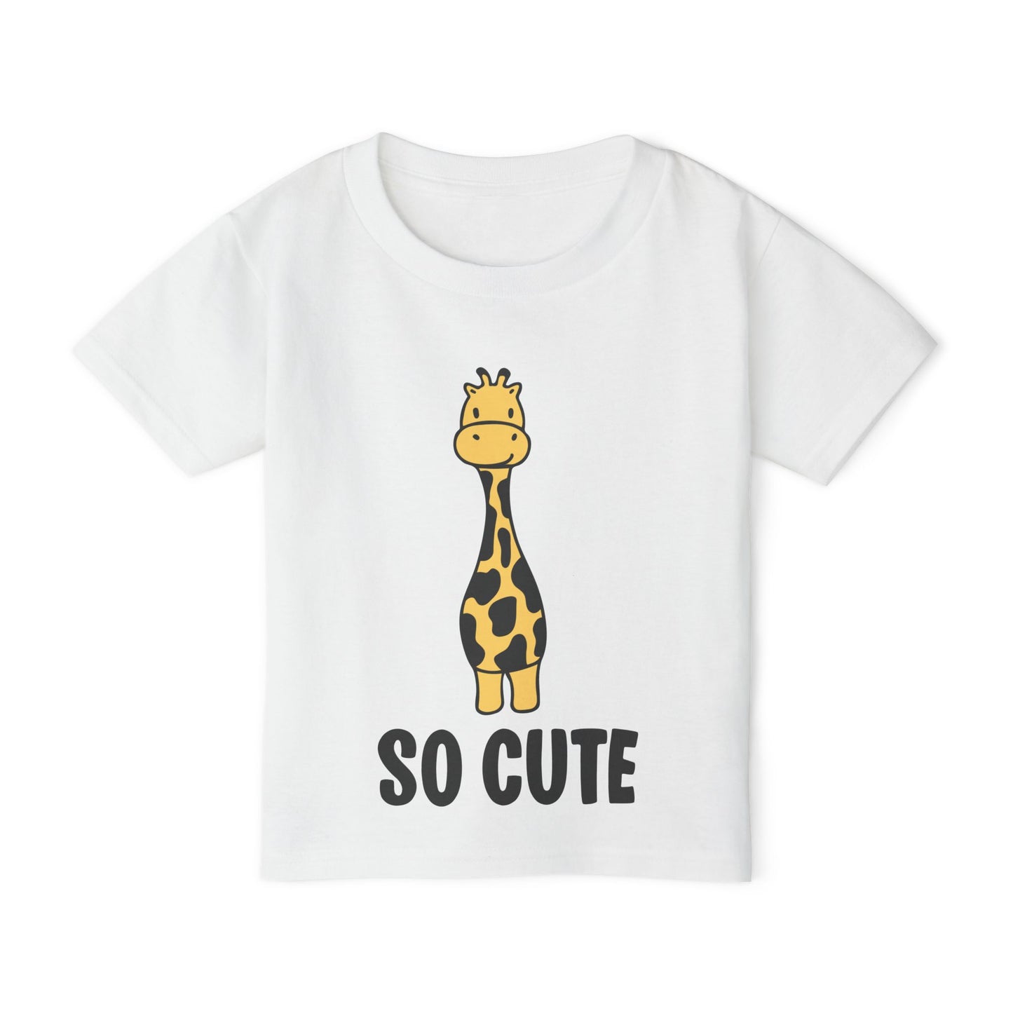 So Cute (Giraffe) Heavy Cotton™ Toddler T-shirt