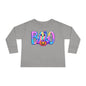 Pastel Boo Toddler Long Sleeve Tee