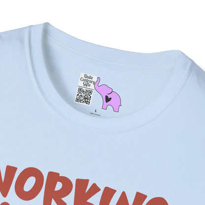 Working On My Dad Bod Adult T-shirt