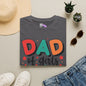 Dad of Girls #Outnumbered Adult T-shirt