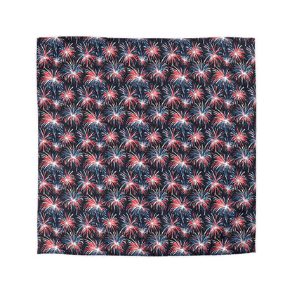 Rocket's Red Glare Microfiber Duvet Cover