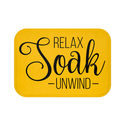 Relax Soak Unwind Bath Mat