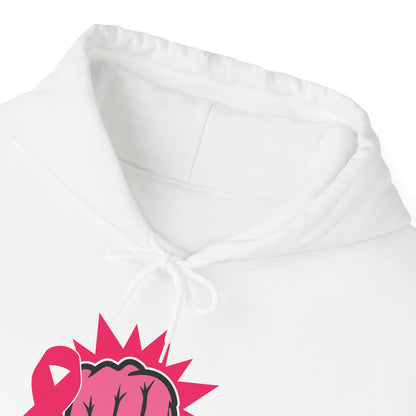 Breast Cancer Warrior Punch Adult Heavy Blend™ Hoodie