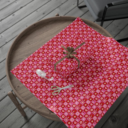 Valentine Toss Wrapping Paper
