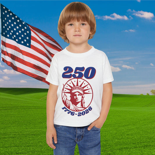 Statue of Liberty 240 1776-2026 Heavy Cotton™ Toddler T-shirt