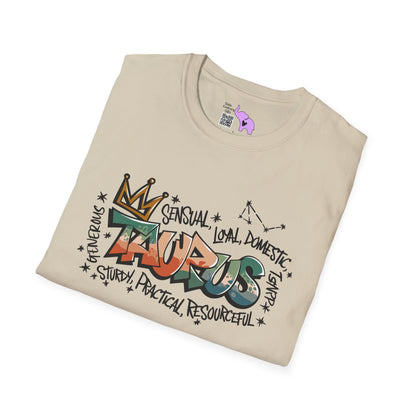 Taurus Street Art Adult T-shirt