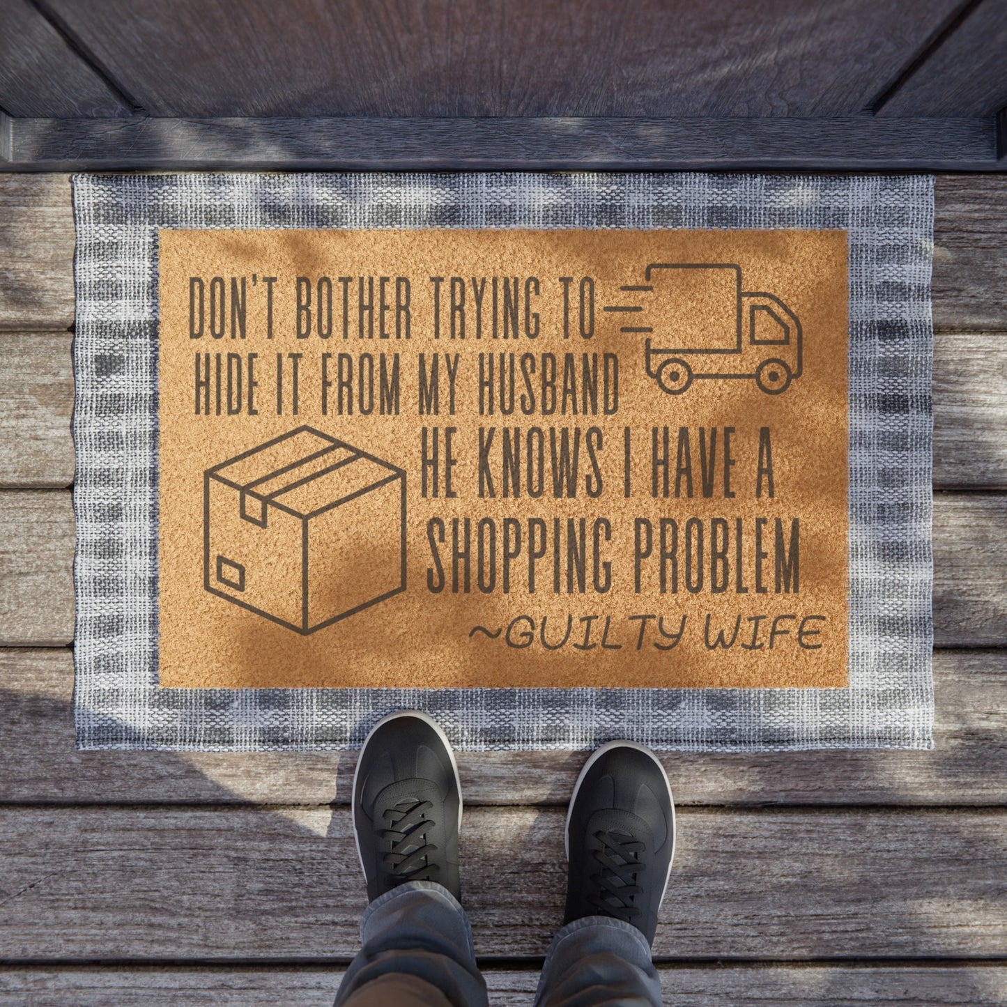 Don't Bother Hiding It From My Husband Doormat