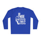 Up More Poles Than A Stripper Adult Long Sleeve Tee