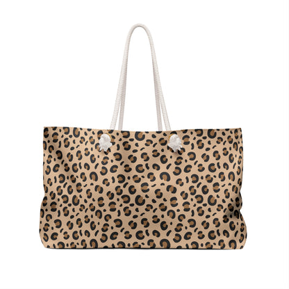 Cheetah Print Weekender Bag