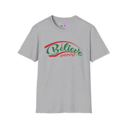 Believe Adult T-shirt