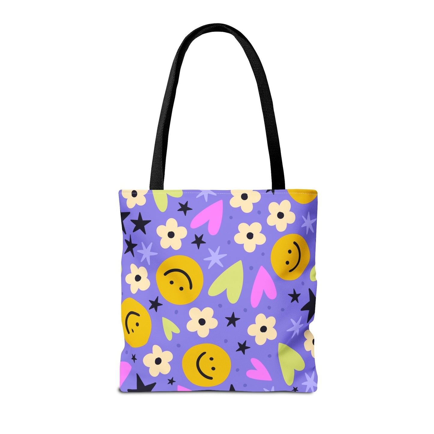 Happy Little Things Canvas Tote Bag