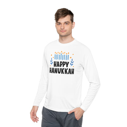 Happy Hanukkah 5 Adult Long Sleeve Tee