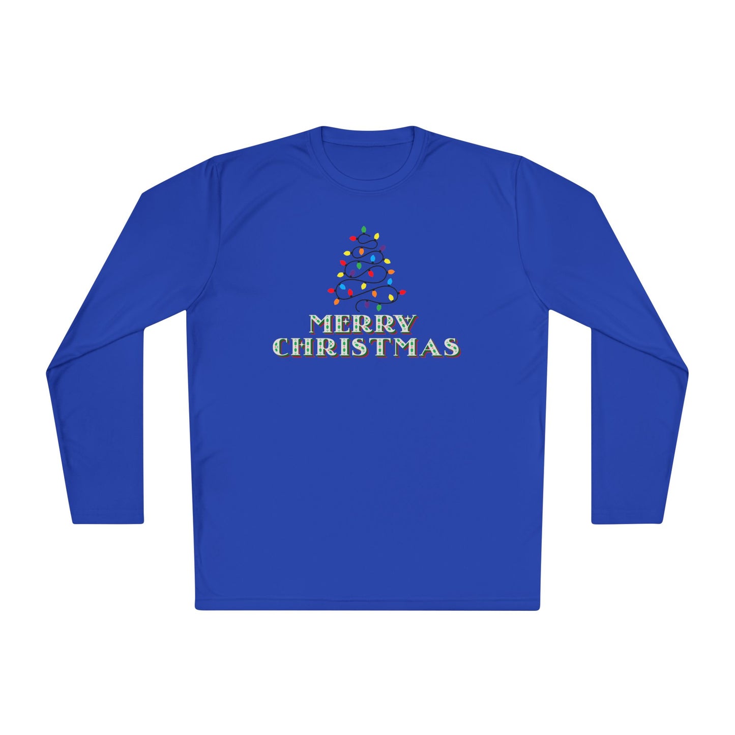 Merry Christmas Adult Long Sleeve Tee