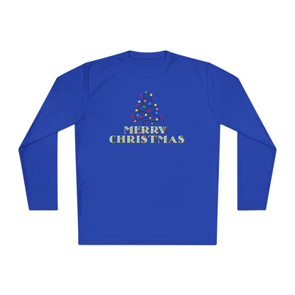Merry Christmas Adult Long Sleeve Tee