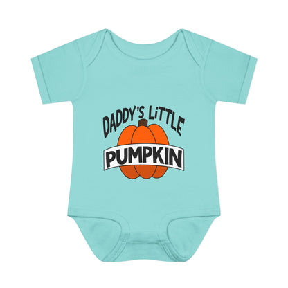 Daddy's Little Pumpkin Infant Baby Rib Bodysuit