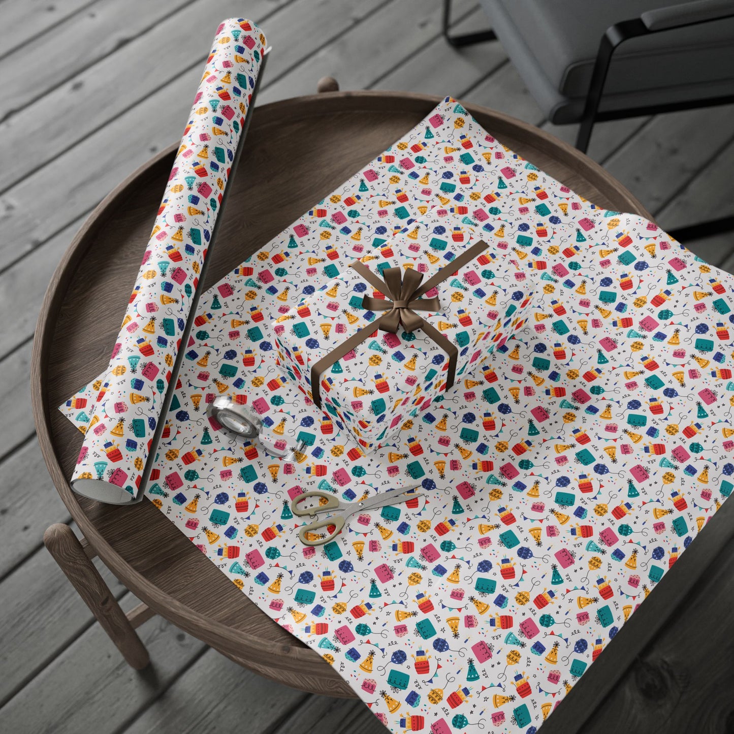 Sprinkled Surprises Wrapping Paper