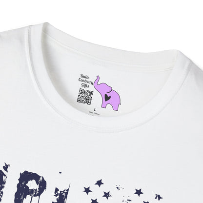 American Proud (Vertical Flag) Adult T-shirt