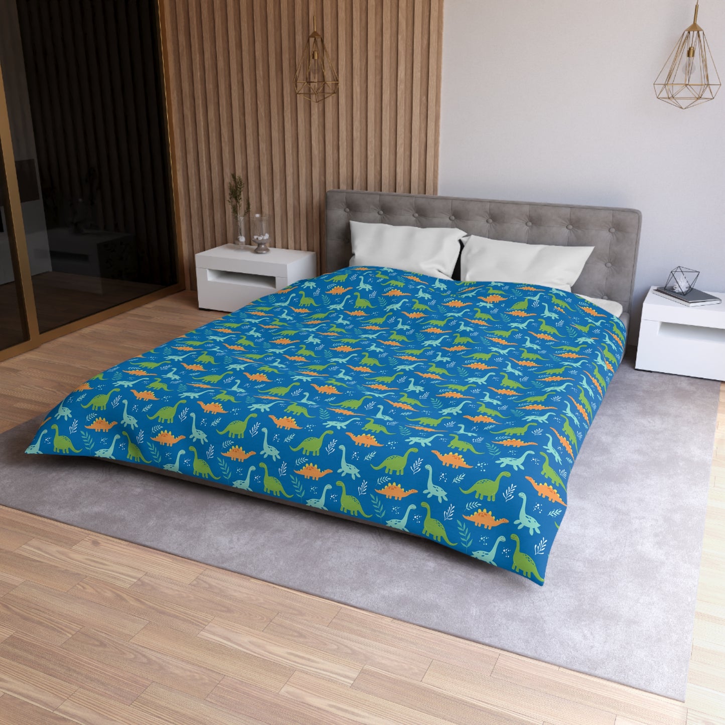 Rawr-some Rex Microfiber Duvet Cover