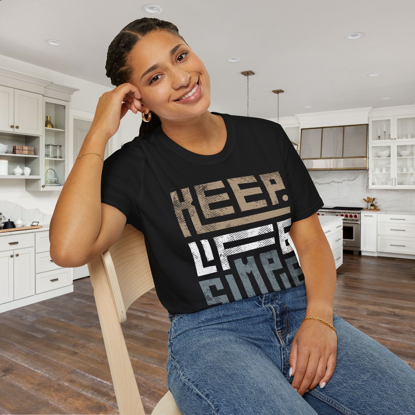 Keep Life Simple Adult T-shirt