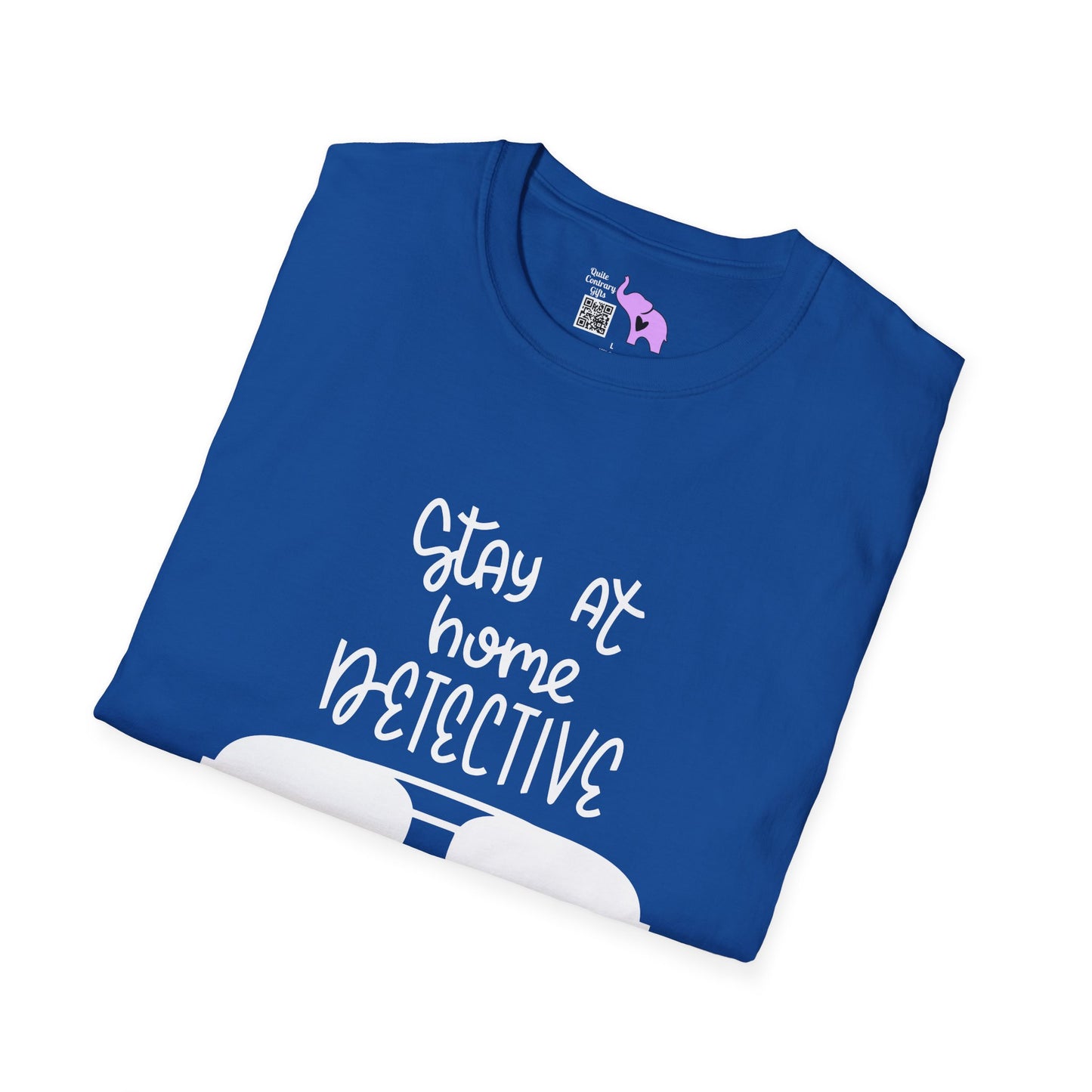 Stay At Home Detective Adult T-shirt