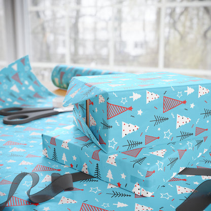 Yuletide Pines Wrapping Paper