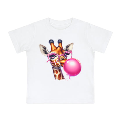 Girraffe Blowing Bubble Infant T-Shirt