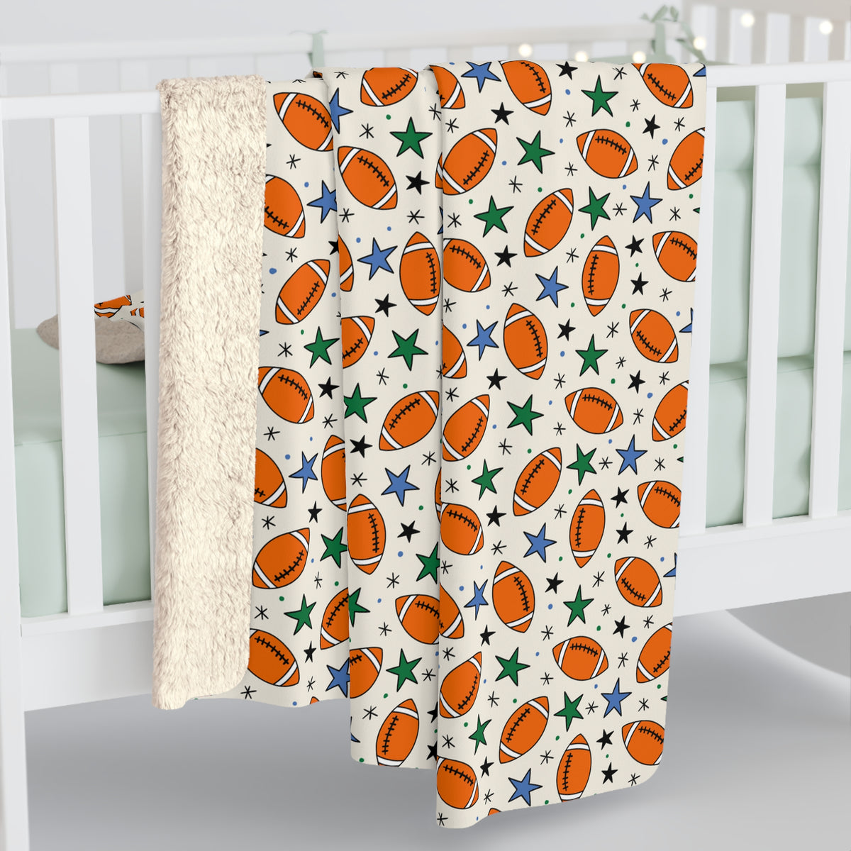Touchdown Stars Fleece Blanket