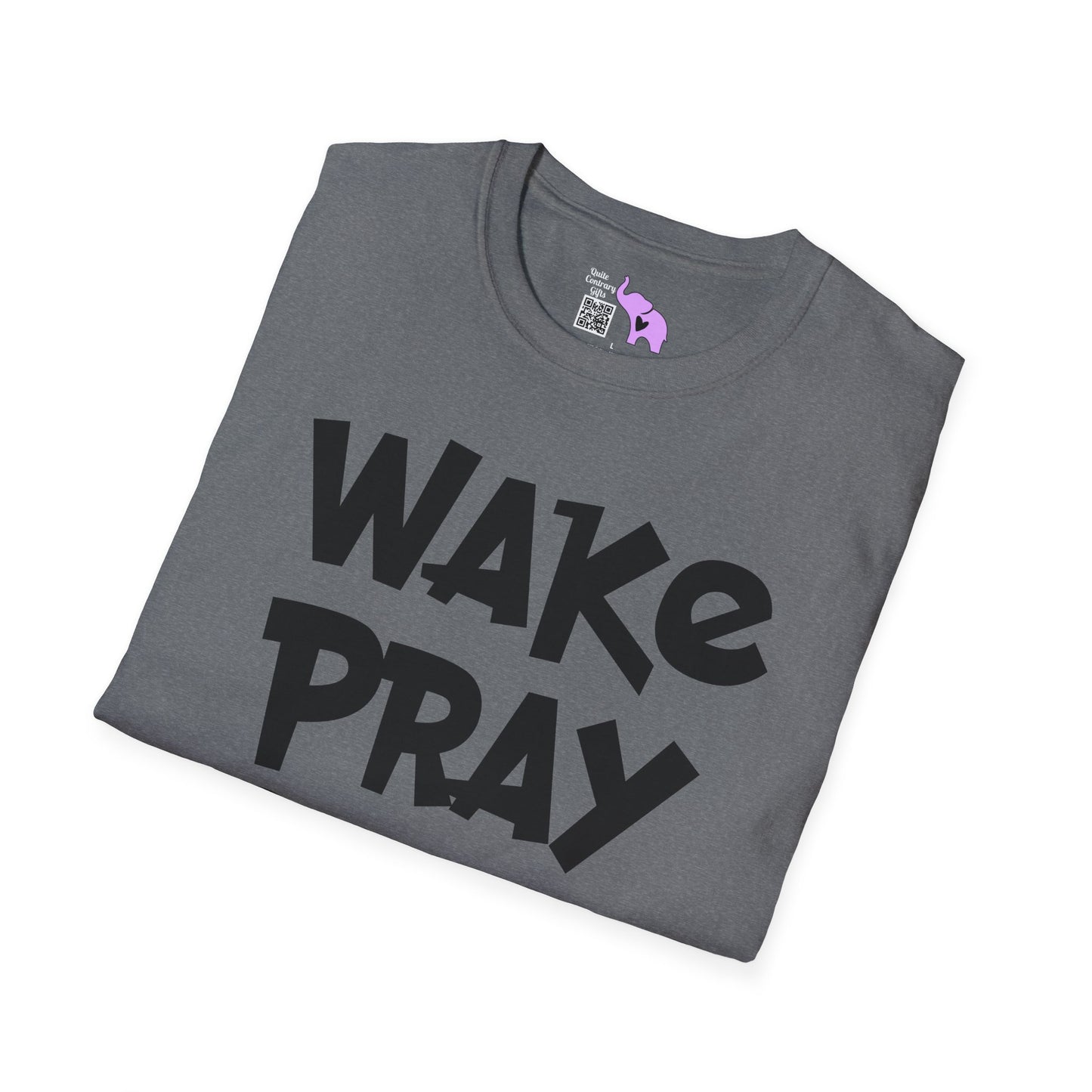 Wake Pray Slay Adult T-shirt