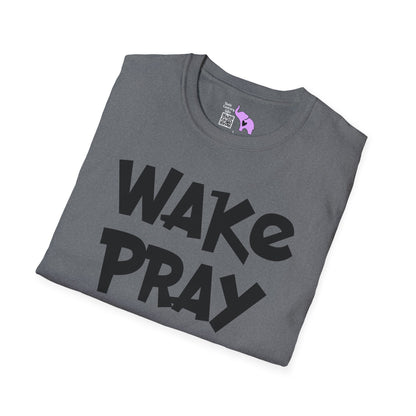Wake Pray Slay Adult T-shirt